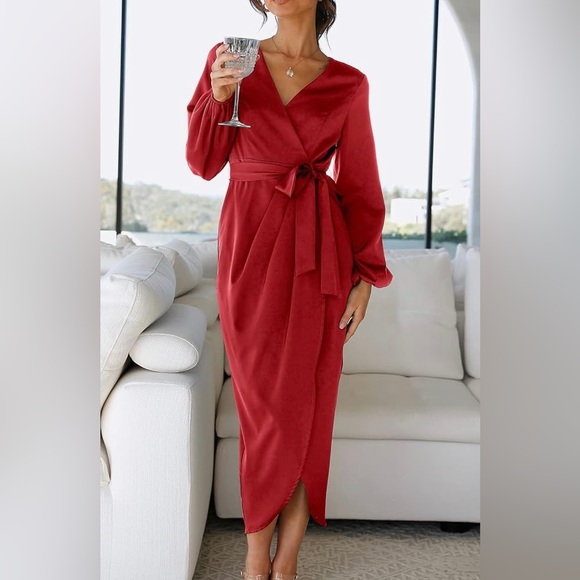 Vintage Inspired Red Dress - Picture 2 of 14